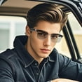 thumbnail image 2 of Bluetooth Smart Glasses, Sunglasses for Men and Women with Anti-Blue Light Lenses, Auto-Color Changing Touch Control, Built-in Microphone, High-Resolution Audio, Wirelessly Rechargeable, 2 of 10