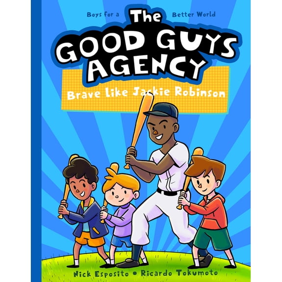 Pre-Owned The Good Guys Agency: Brave Like Jackie Robinson: Boys for a Better World (Hardcover) 1638190801 9781638190806
