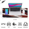 thumbnail image 5 of Red Camouflage&nbsp;mouse Padswaterproofwashable&nbsp;for Office Home Work GamingmousematRubber Base Mousepad with Stitched Edges 31.5x11.8inches, 5 of 7