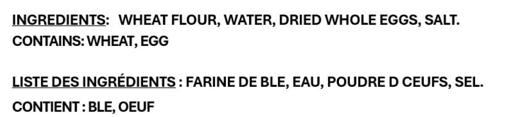 Haiku Qualite superieure Nouilles Asiatiques, 300gr Nouilles Asiatiques 300g