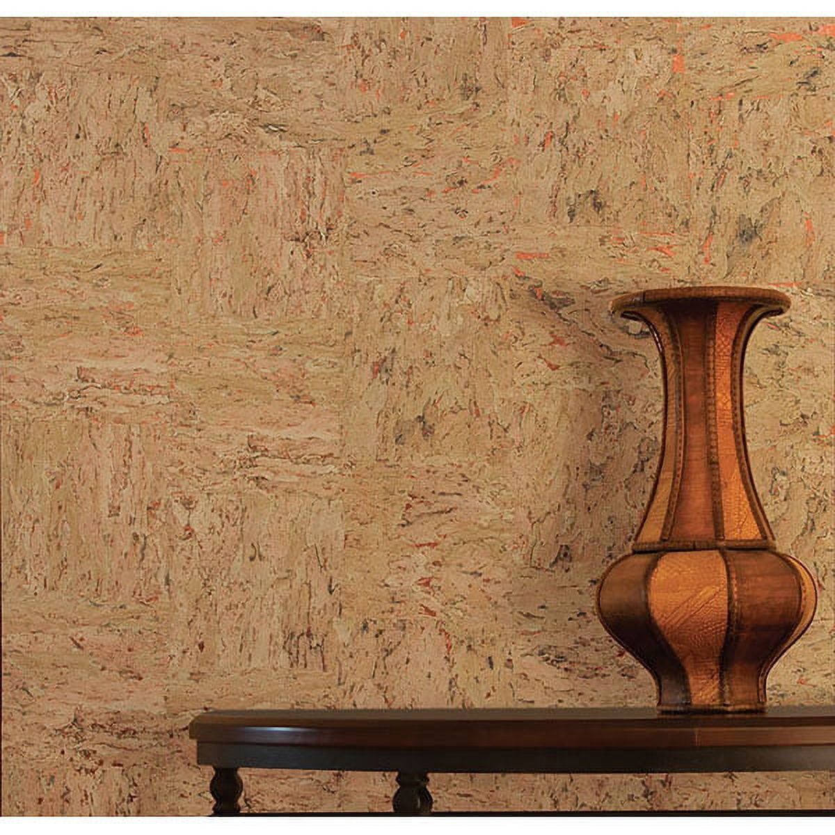 Kenneth James Tomoko Light Brown Cork Wallpaper