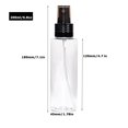 thumbnail image 5 of Spray Bottles, 10 Pack 200ml Plastic Spray Bottle Empty, Fine Mist Refillable Mini Perfume Bottle, Perfume Atomizer, Small Sample Containers, Plastic Portable Travel Bottle, Clear, 5 of 7