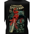 thumbnail image 4 of Marvel Spiderman Adult Black Tee Shirt, XS-XL (Men's), 4 of 6