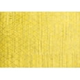 thumbnail image 1 of Ahgly Company Indoor Rectangle Solid Yellow Modern Area Rugs, 2' x 4', 1 of 4