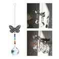 thumbnail image 3 of Abbracc 5X Crystal Ball Rainbow Maker Hanging Window Decor Butterfly 1, 3 of 8