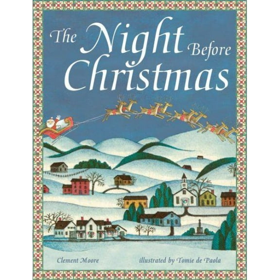 The Night Before Christmas Clement Moore (Paperback)