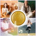 thumbnail image 4 of Instrumento Tambor Lluvia Likrtyny 14 Pulgadas 21 Notas Lengua Acero Con Mazos para Meditación Yoga, 4 of 9
