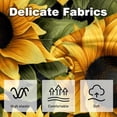thumbnail image 3 of Sunflower seamless printing Set with Unique Patterns - 16x16, 18x18, 20x20 Inches - Set of 2 for Living Room, Bedroom, and Office - Includes Throw Pillow Inserts and Chair, 3 of 6