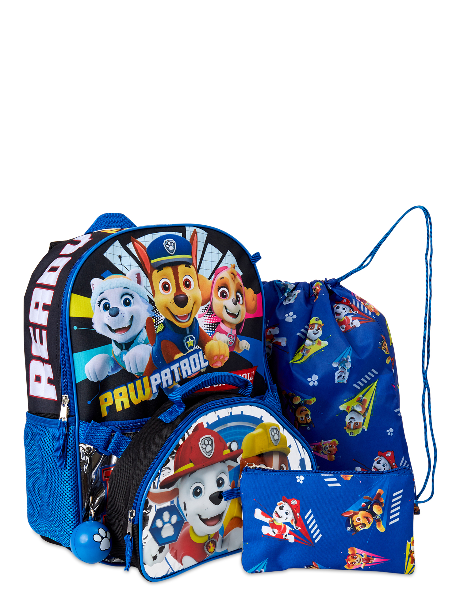 PAW Patrol School Book Bag and Drawstring Swimming Bag Set