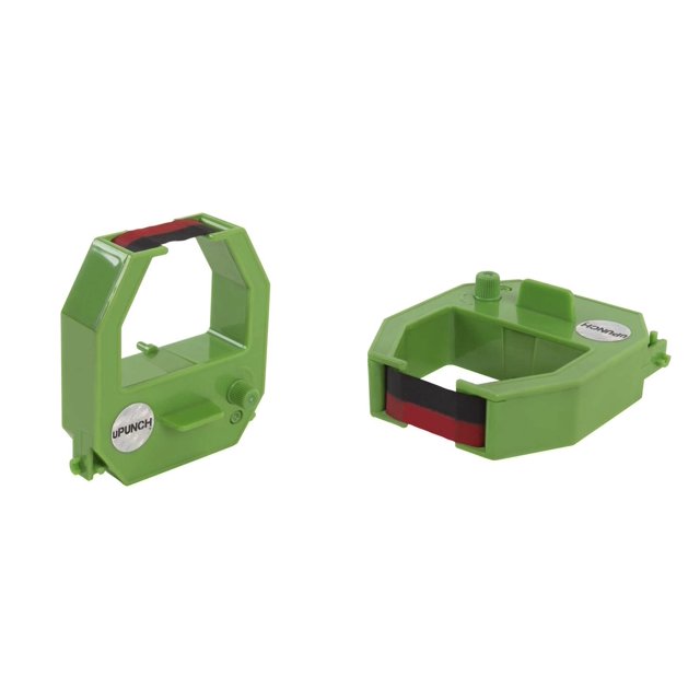 Paquete de 2 cintas de tinta uPunch para reloj de tiempo no calculador HN3000