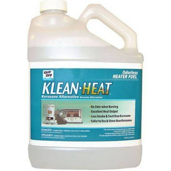 Klean-Strip Klean Heat Gel Fuel - Clean Burning Alternative - 1 Gallon
