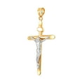 thumbnail image 2 of Brilliance Fine Jewelry 10kt Gold Crucifix Charm, 2 of 4