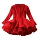 thumbnail image 3 of Vestido NNJXD Suéter de punto de manga larga para niñas, Navidad, 5-6 años, rojo, 3 of 7