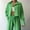 Green, variant on TrendVibe365 Womens Summer Outfits 2 Piece Solid Color Croped Button Down Cardigan Lapel Neck Long Sleeve Shirts and Wide Leg Long Pants Cosy Loose Fit Pajamas Lounge Set Loungewear Summer Outfits