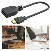 Mini HDMI-Compatible Adapter Cable Male to Female 4K 60Hz HD Audio Video Sync Extension Cord for Laptops, TVs, Monitors