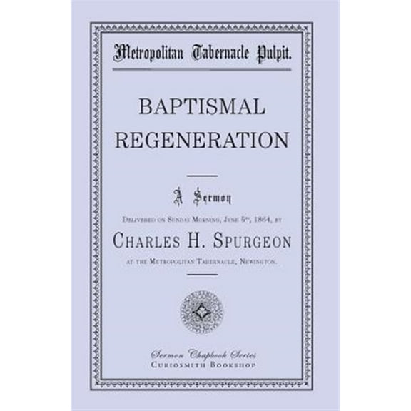 Baptismal Regeneration