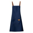 thumbnail image 2 of Comfortable Breathable Waterproof Oilproof Apron - Wear-resistant Dirt-resistant - 2 Pockets - Men Women Household Kitchen Apron - Kitchen Supplies, 2 of 8