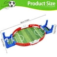 thumbnail image 4 of EIMELI Mini Foosball Games Tabletop Football Game Set for Kids 2-Player Desktop Soccer Game Portable Parent-Child Interactive Table Top Toys Gift for Kids Adults Family Indoor Sports, 4 of 11