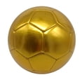 thumbnail image 4 of Balón de fútbol tamaño 5 Balón de fútbol dorado para entrenamiento en césped Deporte de equipo, 4 of 5