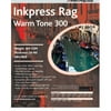 Inkpress PRWT3001750 Fine Art Rag Warmtone 300 GSM 17in. X 50ft. Inkjet Paper Roll