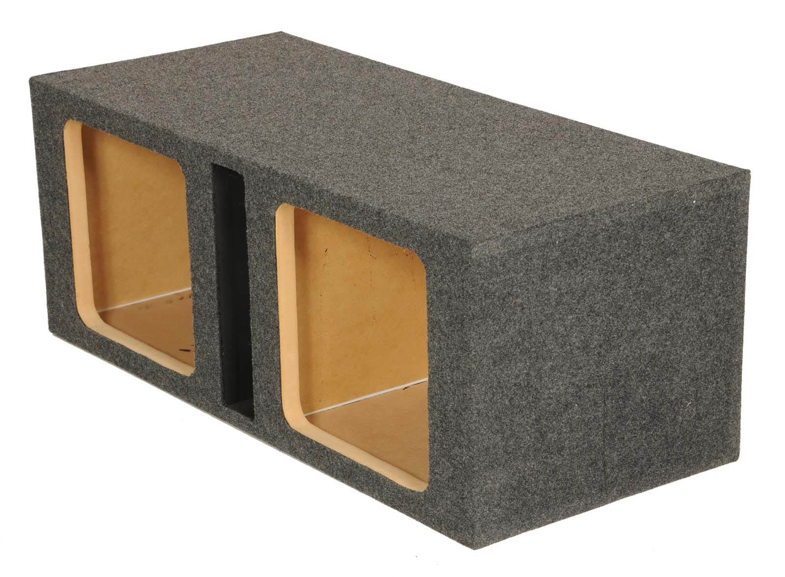 Square Kicker Solobaric Dual 12" Ported L3 L5 L7 Subwoofer Box Speaker  Enclosure - Walmart.com
