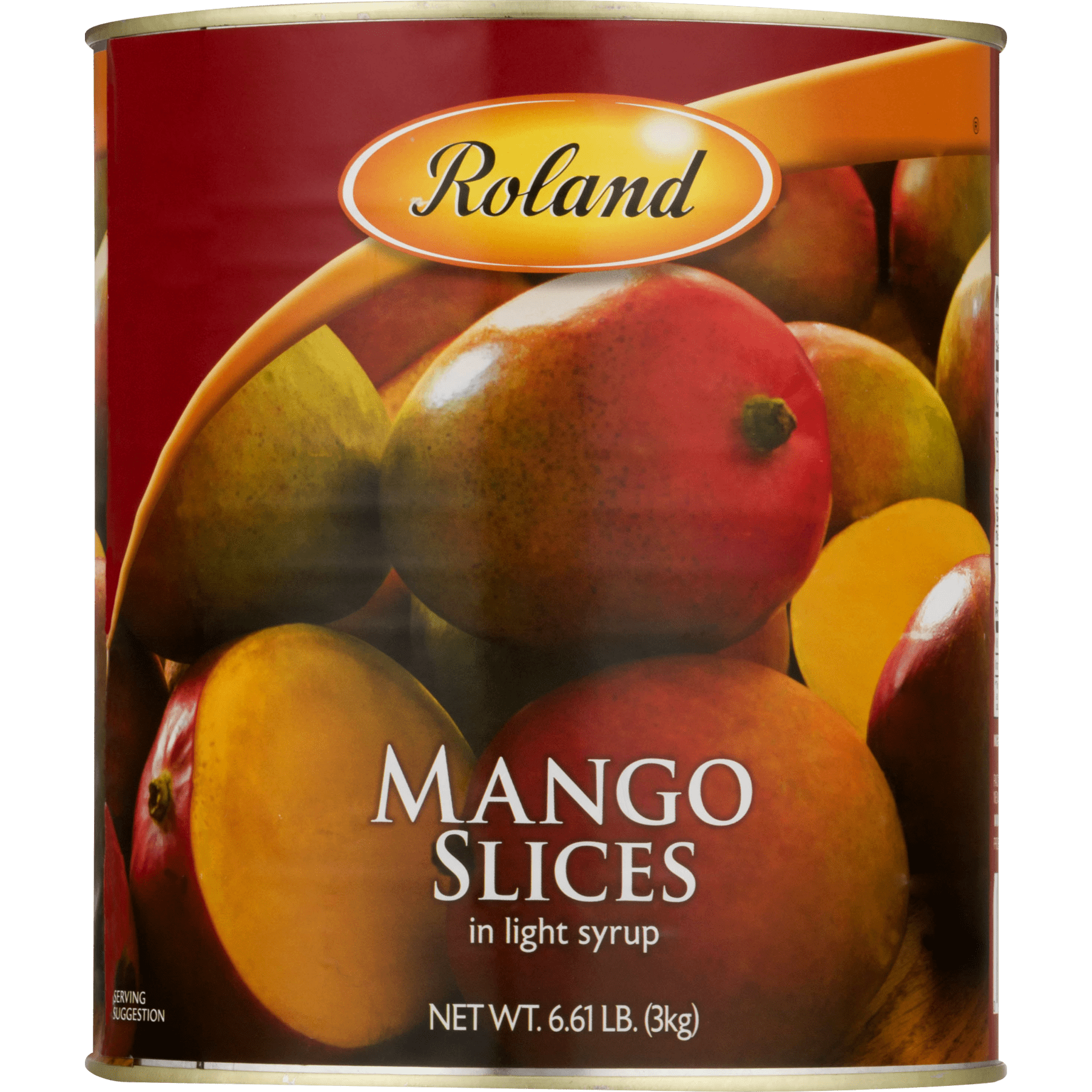 Roland Mango Slices in Light Syrup 6.61 LB.