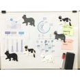 thumbnail image 4 of Cat Fridge Magnets Refrigerator Magnets Hook Clips Office Magnets for Whiteboard, Refrigerator, Map and Calendar(#8), 4 of 5