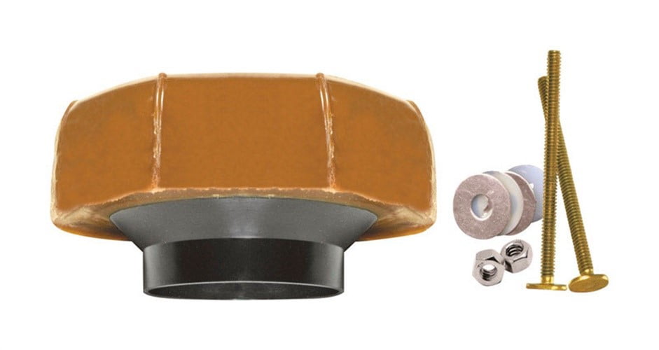 Fluidmaster  Reinforced & Extra Thick  Wax Ring  Bronze  Oil Rubbed