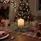 thumbnail image 1 of Christmas Candle Ring Garland Pines Cones Red Berry Christmas Candle Ring Hanging Garland Suitable For Kitchen Cabinet Christmas Table Centerpiece, 1 of 7