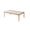 Natural Wood, variant on Coffee Table | Functional and Stylish Piece | Paper Veneer on Composite Wood | Water Pipe - Style Support