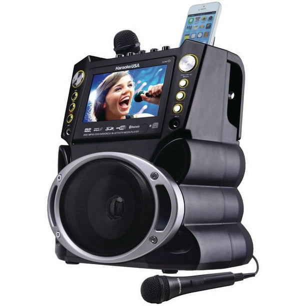 Karaoke USA Karaoké GF844 7 in. DVD & Bluetooth