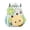 Green, variant on ibiyuan Canvas Bag School Backpack Teen Durable Bookbag Set with Multi-Pockets Printed Back To School Gift / Holiday Gift,One Size,Blue