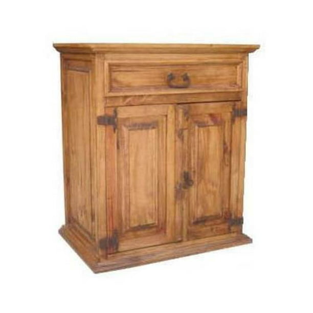 Oversized Nightstand W 1 Drawer 2 Doors Walmart Com Walmart Com