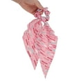 thumbnail image 4 of Unique Bargains 1 Pc Triangle Ribbon Scrunchies for Home Pink, 4 of 6