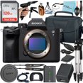 thumbnail image 1 of Sony Alpha a7 IV Mirrorless Digital Camera (Body Only) + SanDisk 128GB Card + Case + Tripod + ZeeTech Accessory Bundle, 1 of 8