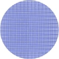 thumbnail image 1 of Ahgly Company Machine Washable Indoor Round Transitional Blue Ribbon Blue Area Rugs, 7' Round, 1 of 7