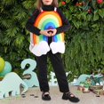 thumbnail image 1 of Kids Rainbow Cosplay Adjunto de vestuario Roles lindos jugando para festivales de regalos de cumpleaños , for L to Xl Para talla XL, 1 of 8