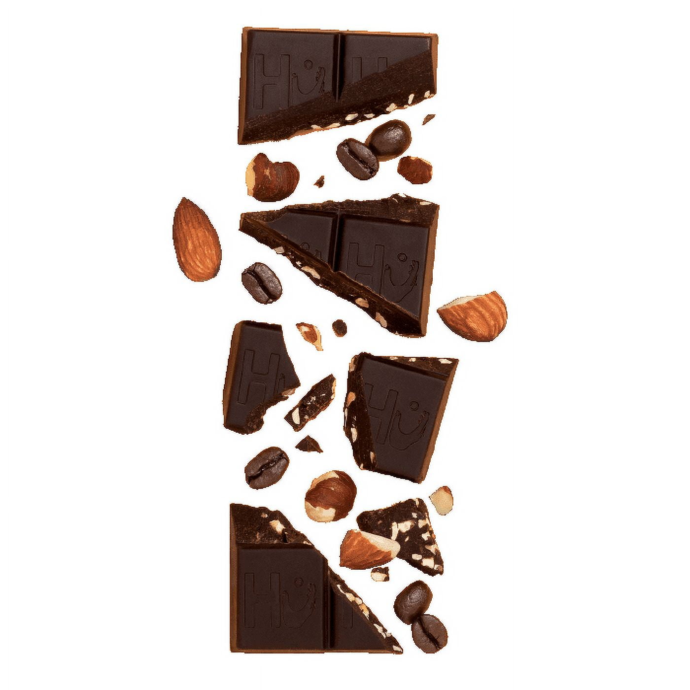 (Pack of 12) HU Hazelnut Coffee Dark Chocolate Bar, 2.1 oz