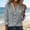 Gray, variant on Vinsonshop Button Up Blouse Cute Work Outfits Clothes Lightweight Work Top Blouse Blouses for Women Dressy Casual Fashion Vacation Outfits Spring Tops for Women Black L