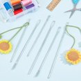thumbnail image 4 of 6 Pcs 3 Styles Metal Drawstring Threaders Quick Drawstring Replacement Tool Easy Threaders, 4 of 7