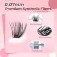 thumbnail image 3 of Kit de racimos de pestañas FENG BEAUTY, 240 unidades, Wispy 30D/40D, 10-16 mm, 3 of 8