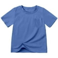 thumbnail image 2 of Kids Boys Tshirts Comfortable Short Sleeve Boys Shirts Dark Blue Tees Baseball Tops 10-11 Years Tshirt Boys, 2 of 5