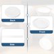 thumbnail image 5 of Tapones de plástico para tubos de envío Uxcell, (4.3" ID, Blanco) (50 Pcs), 5 of 7