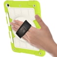 thumbnail image 6 of Kids Friendly Case for Apple iPad 9th 8th 7th Gen, for iPad 10.2" 2021/2020/2019 Tablet Case - with Rotate Wristband Hidden Stand Shoulder Strap Military Grade Shockproof Cover - Mint, 6 of 7