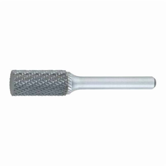 Osg Cylinder Bur SA,Carbide,1/4",Double Cut 801-6250-EC