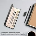 thumbnail image 5 of Jiibva Luxury Ballpoint Pen, 1.0mm Business Metal Ball Point Pen with 2 Refills Black Ink Pen Smooth Writing Rollerball Pen Fancy Ballpoint Pen Gift for Men Women Signature Executive, 5 of 7