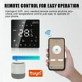 thumbnail image 2 of Thermostat Intelligent pour la Maison, Écran Tactile, Wi-Fi, Voix, Application Tuya Programmable, 2 of 7