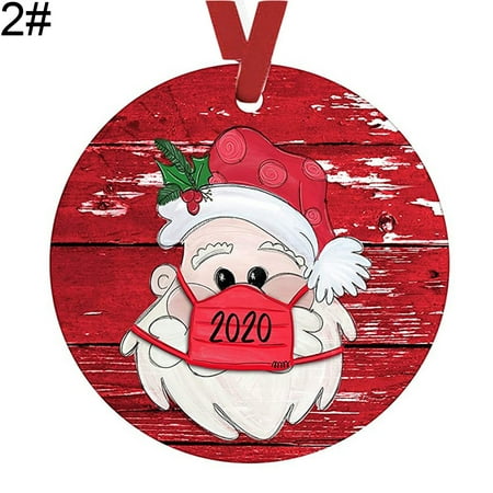 

QILIN Santa Claus Pendant Hanging Christmas Ornament Party Gift Decoraion for Family