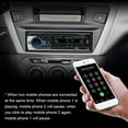 thumbnail image 2 of Single Din Car Stereo with Bluetooth, SD, USB, AUX Modes and Radio Function for Car Driving, Featuring Color Lights, Auto - Memory, and Stereo Sound, 2 of 9