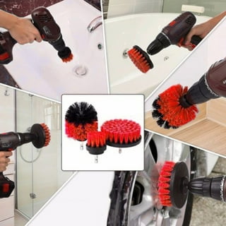 Remerry Drill Brush Attachment Power Scrubber Cleaning Kit Multi Purpose  Drill Brush Set Drill Scrubber Brush Kit Cleaning Brushes for Drill  Bathroom